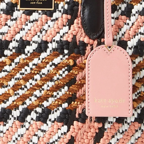 【kate spade】Manhattan Plaid Small Tote